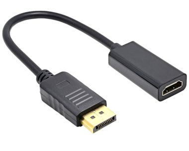 Displaypoort to HDMI Adapter Full HD